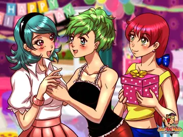 Woman Joins Two Busty Trans Women for a Threesome