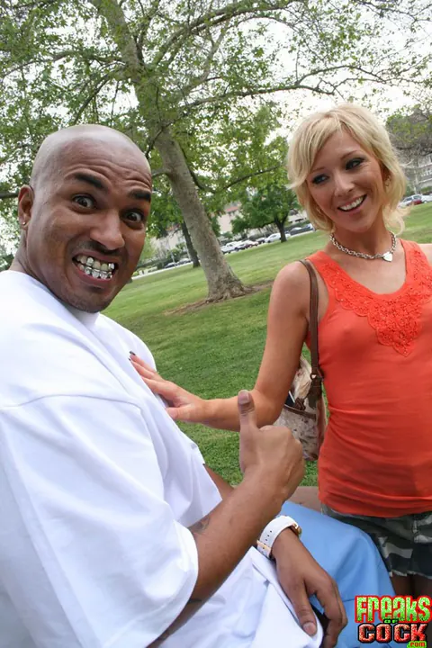 Alexa Lynn: Slim Blonde MILF Has Interracial Sex Outdoors and in a Car – photo 6 of 16