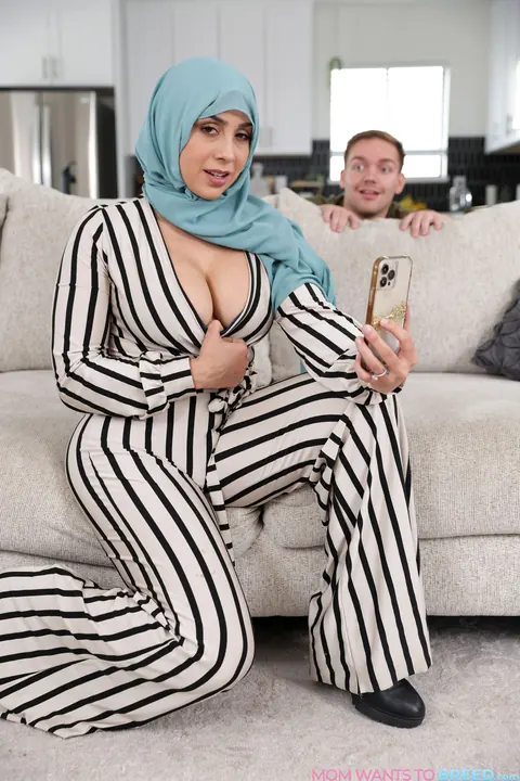 Lilly Hall: Thick Arab Brunette with Big Natural Tits Gets Fucked and Licked – photo 1 of 20