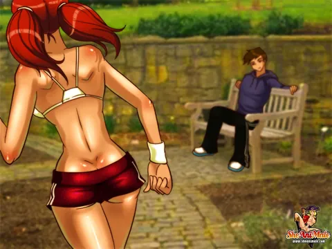 Trans Woman Gets Fucked Outdoors by Her Stud – photo 1 of 12