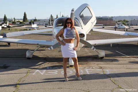 Nicky Ferrari: Latina MILF with Big Tits Strips Nude – photo 7 of 20