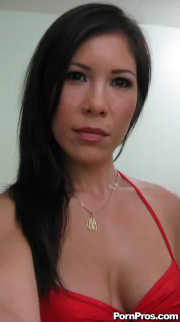 Busty Asian MILF in a Bikini Sucks Cock and Gets Fucked in POV