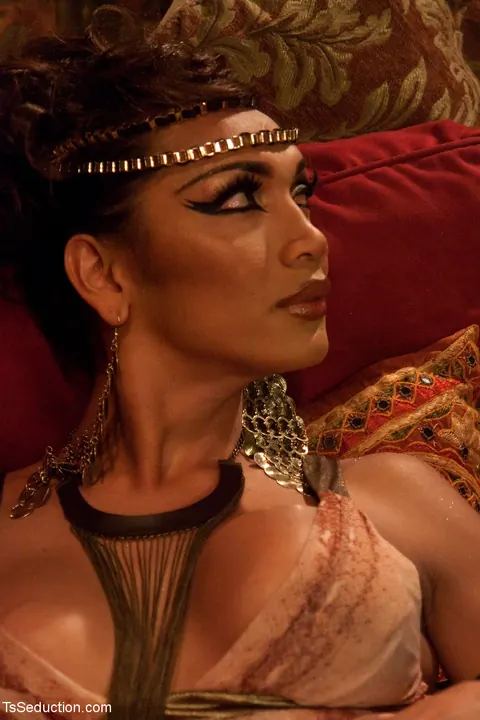 Asian Trans Woman in Costume Dominates with Bondage Restraints – photo 4 of 21