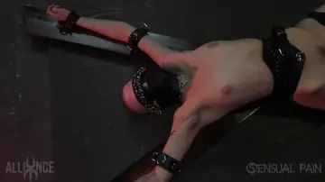 Abigail Dupree – Brunette in Heels and Boots Bound and Used with a Dildo