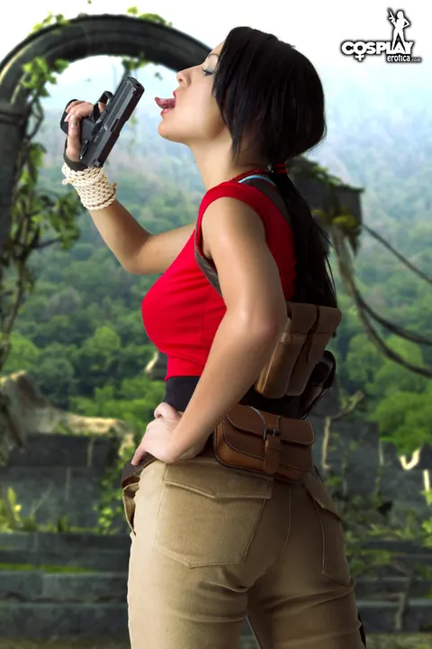 Mea Lee: Thick Latina Brunette in Cosplay Shows Off Her Big Tits – photo 5 of 12