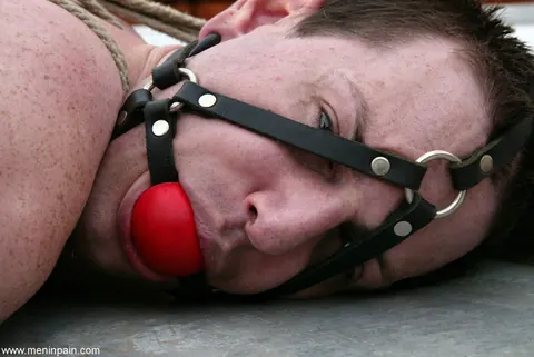 Isis Love: Busty Latina Dominatrix Pegs Bound Man Outdoors – photo 1 of 20
