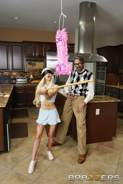 Kenzie Reeves & Sofie Marie: Slim Blonde in Glasses Takes Anal and a Facial – photo 11 of 21