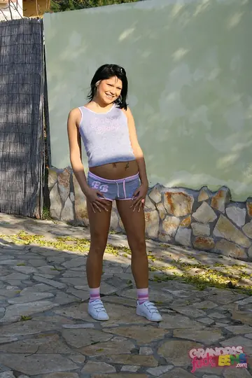 Hungarian Brunette Rims Older Man Before Getting Fucked