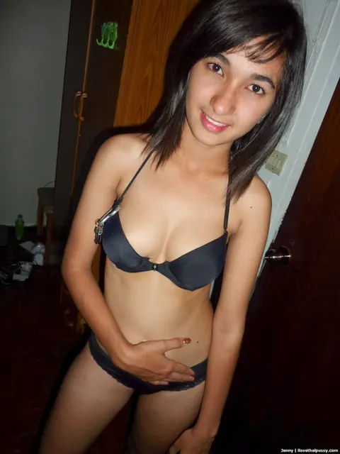 Asian Babe in a Bikini Spreads Her Hairy Pussy – photo 2 of 13