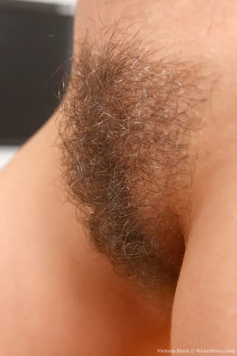 Victoria Black: Busty Czech Brunette Pulls Panties Aside and Spreads Her Hairy Pussy – photo 19 of 21