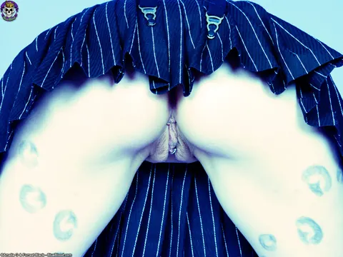 Tattooed PAWG in Boots and Socks Spreads Her Pussy – photo 15 of 15