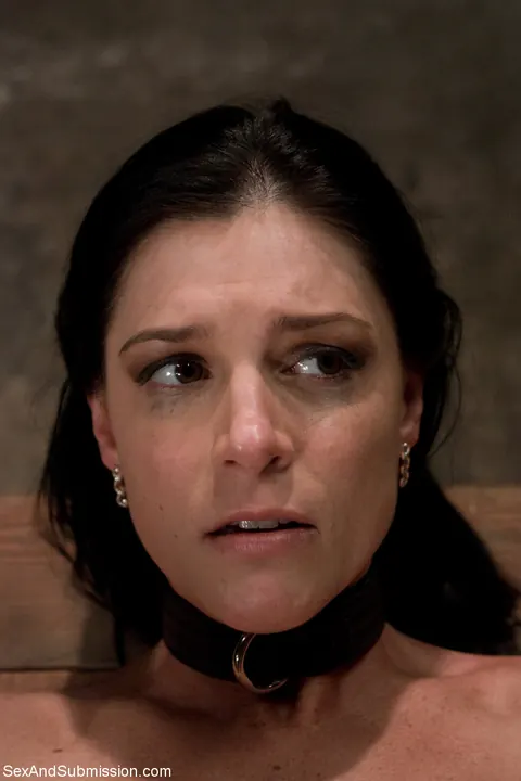 India Summer: Brunette MILF Takes Bondage Sex and a Facial – photo 3 of 16