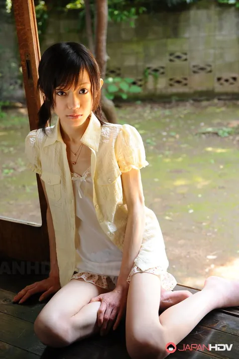Aoba Itou: Japanese MILF Models Satin Lingerie and a Skirt – photo 5 of 15