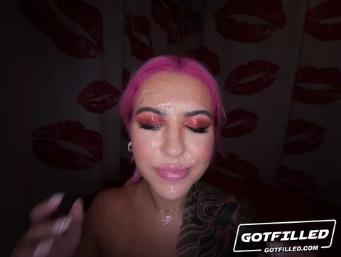 Luna Legend: Short-Haired Blonde Strips, Sucks Cock, Gets Licked and Takes a Facial – photo 20 of 21