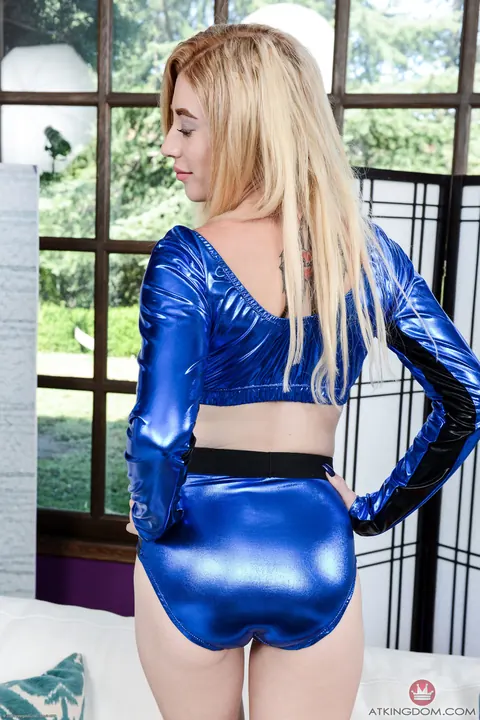 Miss Melrose: Blonde PAWG Strips and Spreads Her Asshole Wide – photo 1 of 21