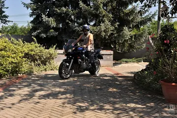 European Blonde MILF Strokes Partner and Takes Anal Outdoors