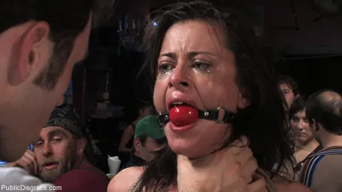 Cecilia Vega: French MILF in Panties Takes Anal Outdoors in Bondage Gangbang – photo 20 of 21