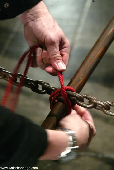 Megan Joy: Tall Blonde MILF with Big Tits Endures Bondage and Spreads Wide – photo 11 of 21