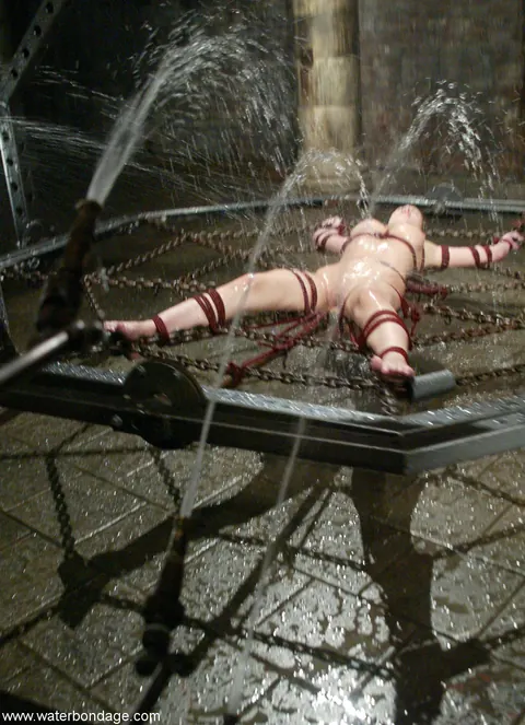 Megan Joy: Tall Blonde MILF with Big Tits Endures Bondage and Spreads Wide – photo 19 of 21