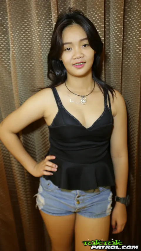 Hairy Thai Babe Undresses and Kisses Her Partner in POV – photo 7 of 21