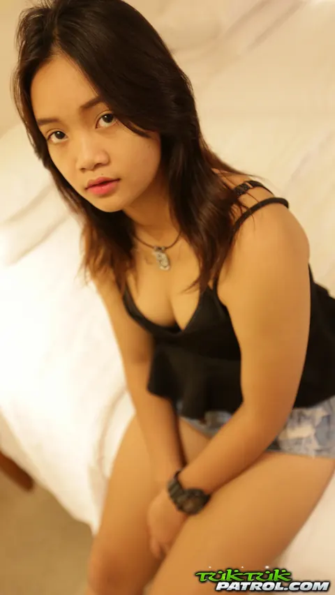 Hairy Thai Babe Undresses and Kisses Her Partner in POV – photo 8 of 21