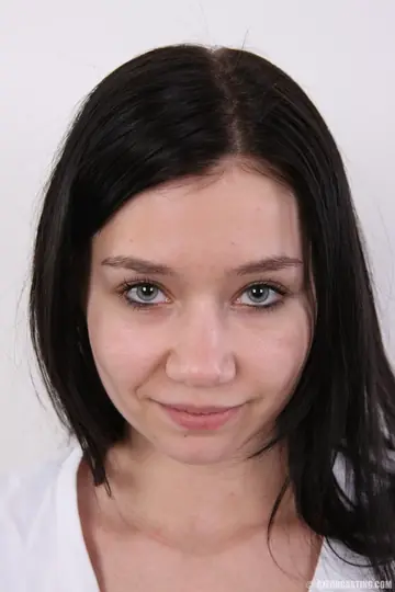 Thick Czech Brunette Strips Out of Her Thong