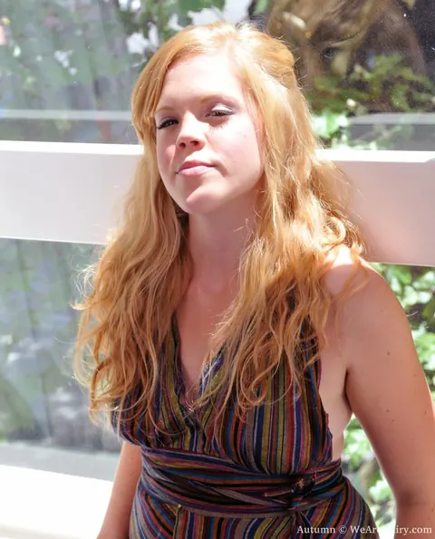 BBW Redhead in Heels Shows Her Hairy Pussy – photo 2 of 16