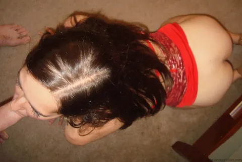 PAWG in a Skirt Gives a Handjob – photo 14 of 14