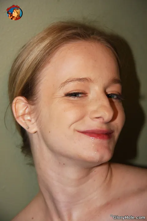Kandi Hart: Skinny Blonde MILF Sucks BBC and Fucks at Gloryhole – photo 19 of 19