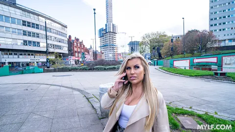 Emily Blake: European Blonde MILF Poses in High Heels Outdoors – photo 6 of 20
