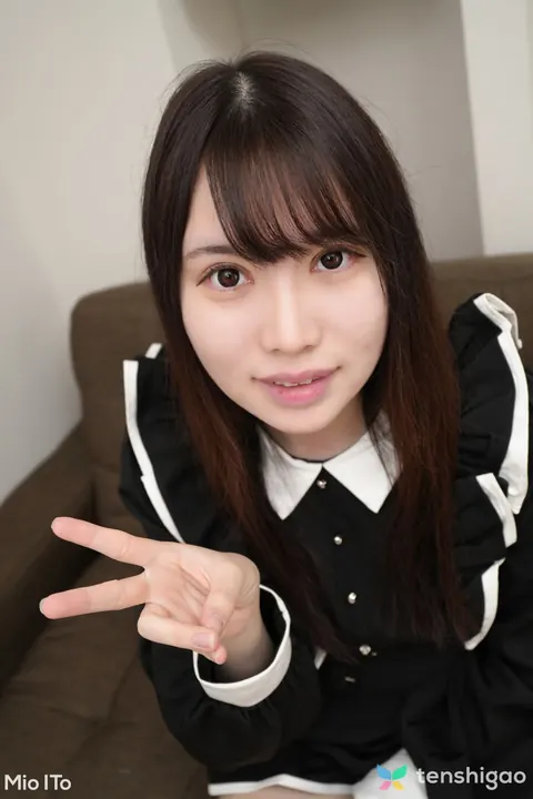 Japanese Woman Poses in a Skirt and Uniform – photo 9 of 15