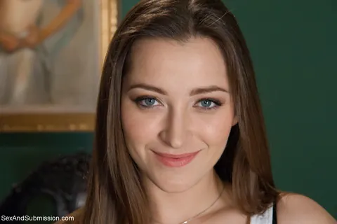 Dani Daniels: Thick MILF Secretary in Pantyhose Spreads in Bondage – photo 4 of 20