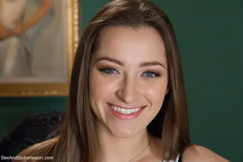 Dani Daniels: Thick MILF Secretary in Pantyhose Spreads in Bondage – photo 5 of 20