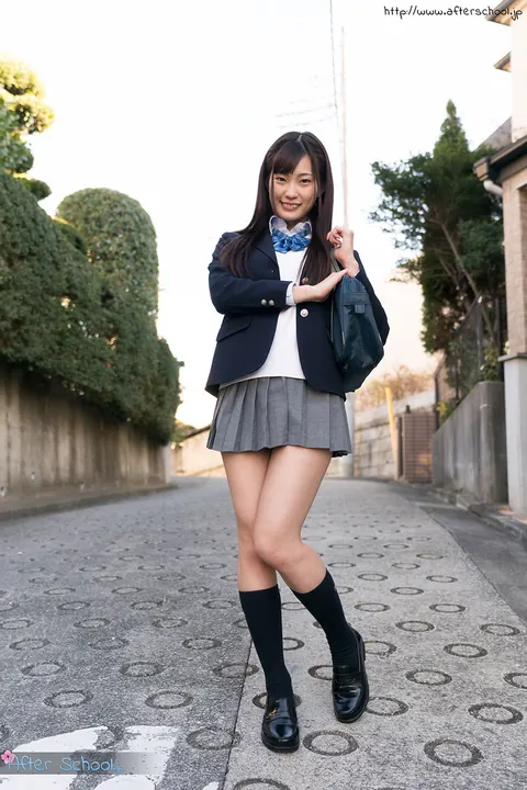 Akari Mitani: Japanese Brunette Flashes Panties and Strips Down to Her Socks – photo 2 of 16