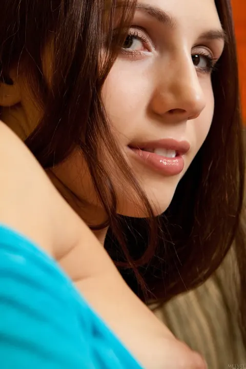 Astrud A: Petite Brunettes Kiss and Spread Trimmed Pussies – photo 15 of 21