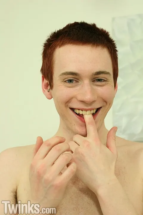 Hairy Twink Strips and Strokes to Cum – photo 19 of 21