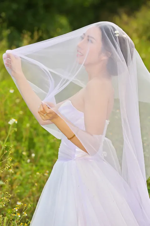 Bride Poses Nude Outdoors and Shows Her Body – photo 10 of 21
