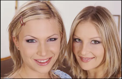 Liz Honey: Two Hungarian MILFs Share a Cock and Swap His Cum – photo 1 of 21