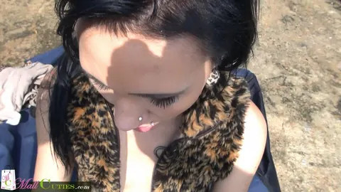 Brunettes with Piercings Suck Cock and Take Anal Doggy Style – photo 11 of 16