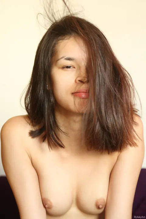 Ryanne Keena: Slim Latina Brunette Peels Off Her Panties and Spreads Her Ass – photo 21 of 21