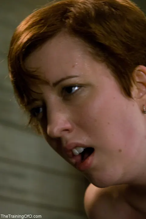 Cherry Torn: Redhead with Natural Tits Takes Anal Doggy in BDSM Threesome – photo 10 of 21
