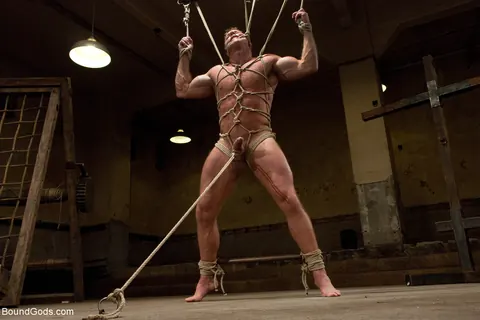 Two Men Submit to Bondage Restraints and Pain Play – photo 2 of 21