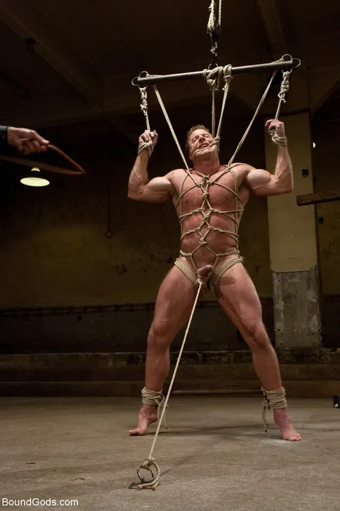 Two Men Submit to Bondage Restraints and Pain Play – photo 3 of 21
