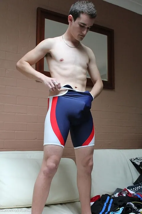 Man Strips Out of His Uniform and Fingers His Ass – photo 15 of 21