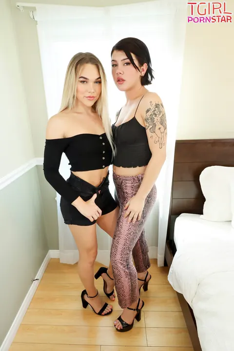 Trans Women Strip Naked and Pose Showing Their Bodies – photo 2 of 16