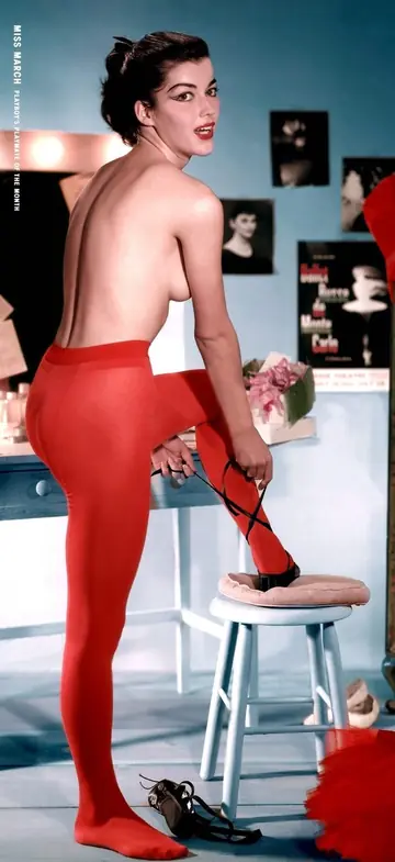 Sandra Edwards – Slim Brunette Strips Out of Her Lingerie, Heels and a Uniform