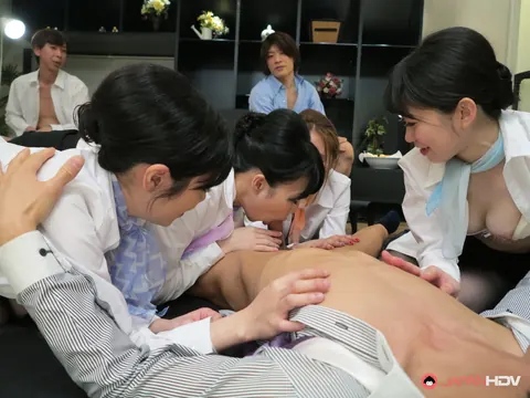 Jyuri Ayase: Busty Japanese Women Suck Cock and Take Creampies in a Group Session – photo 5 of 20