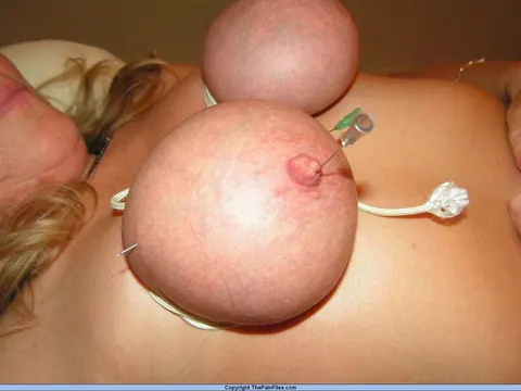Mature Blonde Undresses and Shows Off Her Pierced Nipples – photo 2 of 12