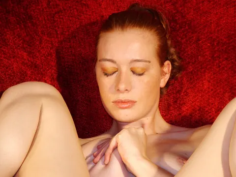 Cori Lynn: British Redhead in Heels Toys Her Pussy and Spreads – photo 16 of 20