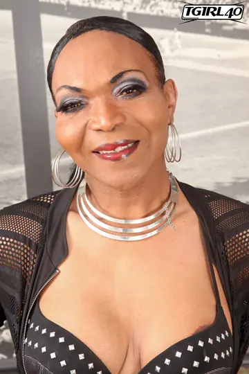 Busty Ebony Trans Woman Masturbates Nude